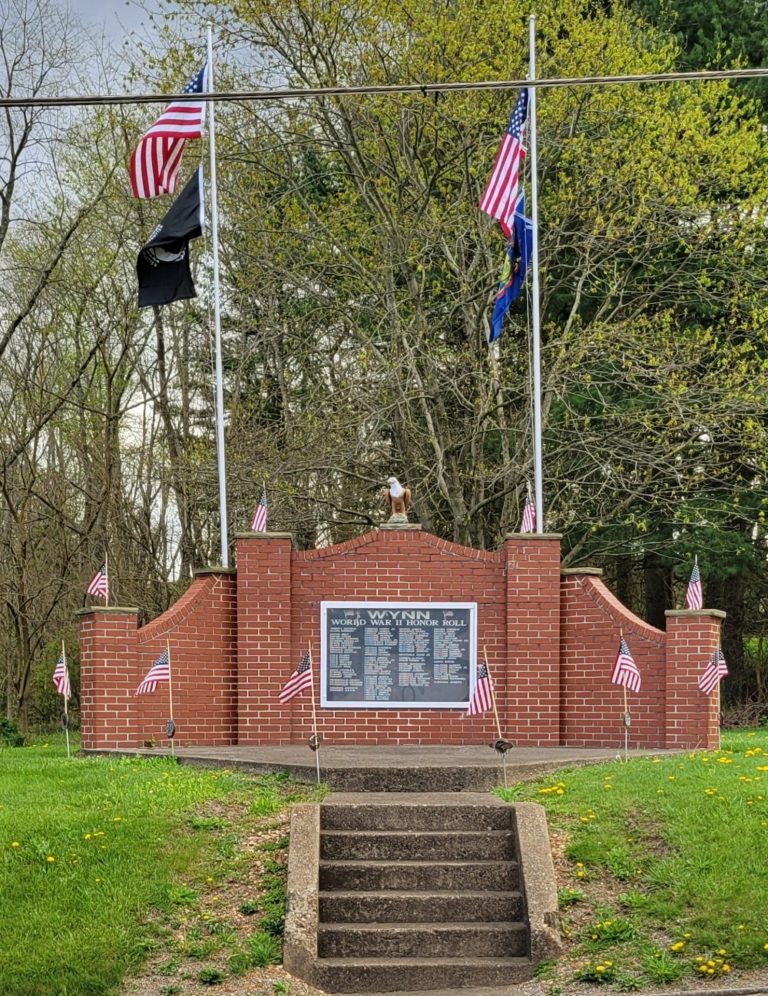 WYNN WORLD WAR II HONOR ROLL MEMORIAL