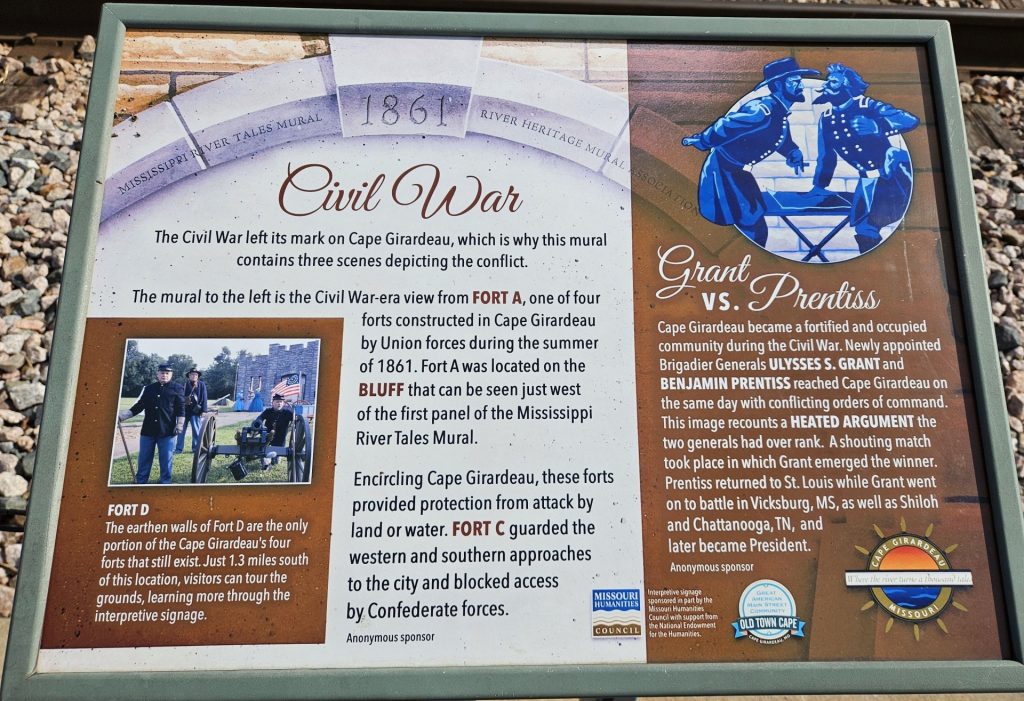 1861 CIVIL WAR MEMORIAL PANEL