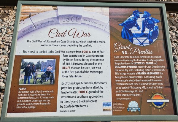 1861 CIVIL WAR MEMORIAL PANEL