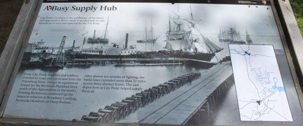 A BUSY SUPPLY HUB WAR MEMORIAL PANEL