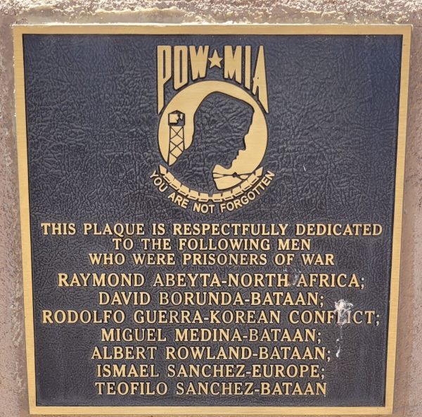 ALAMOGORDO AIRBORNE VETERANS MEMORIAL PLAQUE C