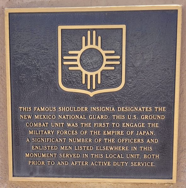 ALAMOGORDO AIRBORNE VETERANS MEMORIAL PLAQUE E