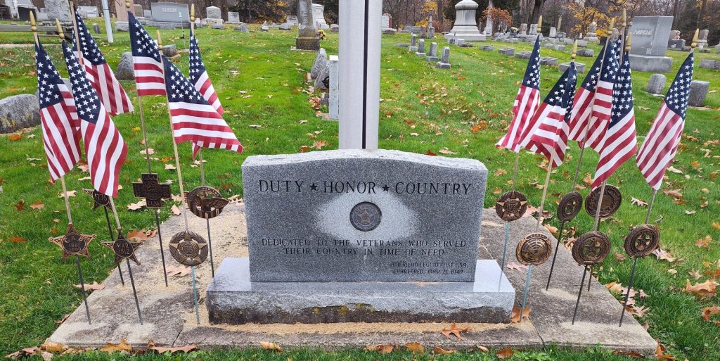 AMERICAN LEGION POST 659 DUTY HONOR COUNTRY VETERANS MEMORIAL