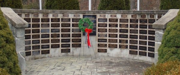 ARMS FOR PEACE THE FAMILY MEMORIAL CLOSE-UP