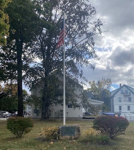 BAR HARBOR SUPREME SACRIFICE WAR MEMORIAL FLAGPOLE