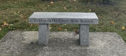 BAR HARBOR THOSE WHO SERVED MEMORIAL BENCH