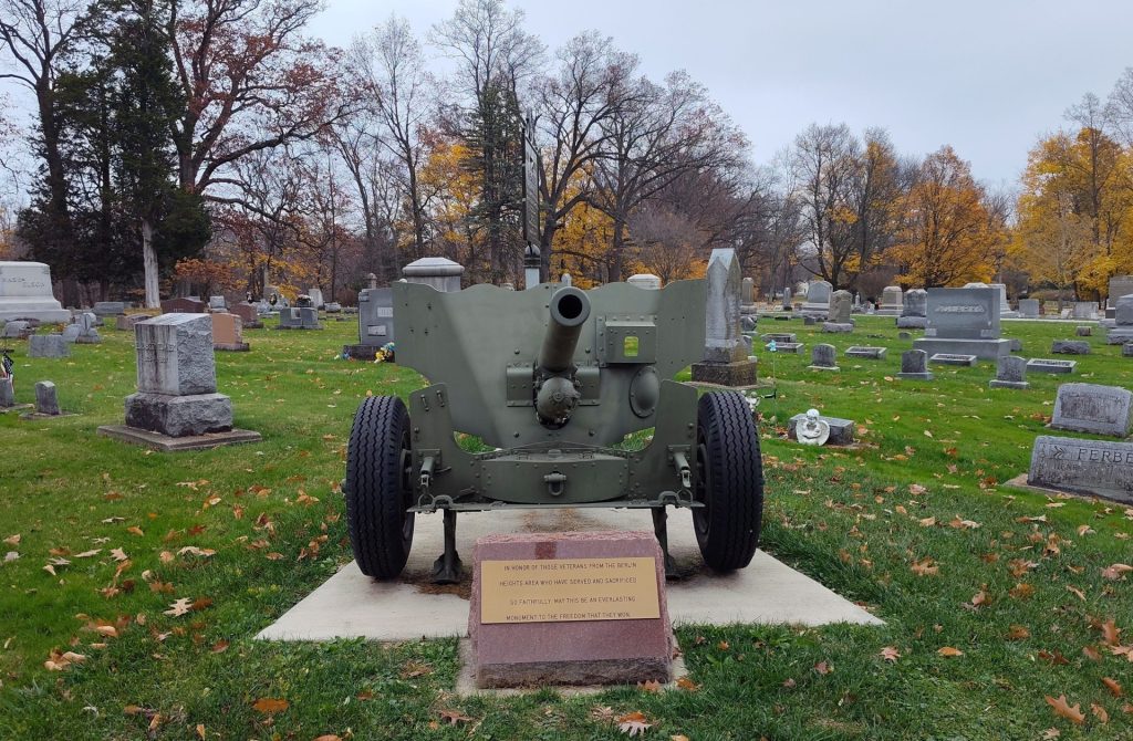 BERLIN HEIGHTS VETERANS MEMORIAL CANNON