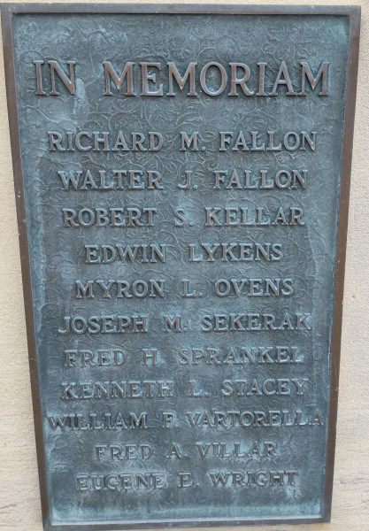 BERLIN TOWNSHIP MEMORIAL FIELD PLAQUE A