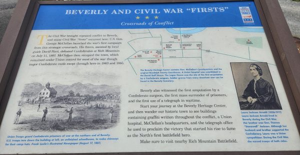 BEVERLY AND CIVIL WAR “FIRSTS” MEMORIAL PANEL
