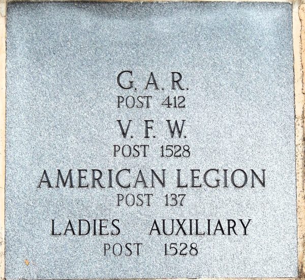 CHEYENNE COUNTY VETERANS POST MEMORIAL PLAQUE