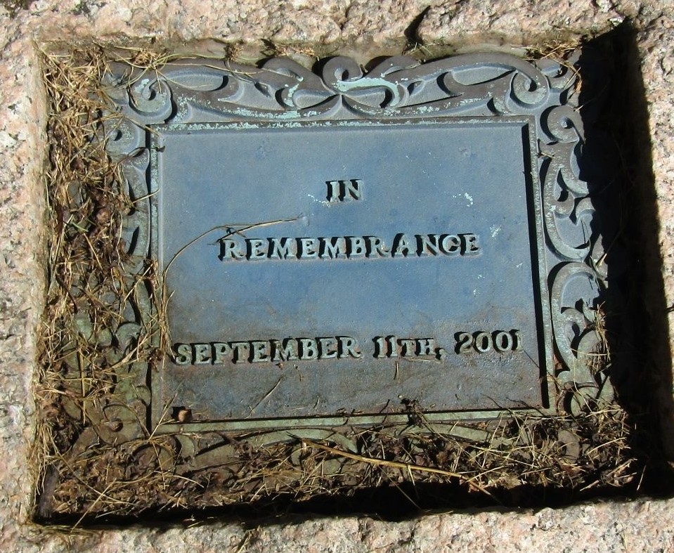 CLINTON SEPTEMBER 11TH, 2001 MEMORIAL PLAQUE