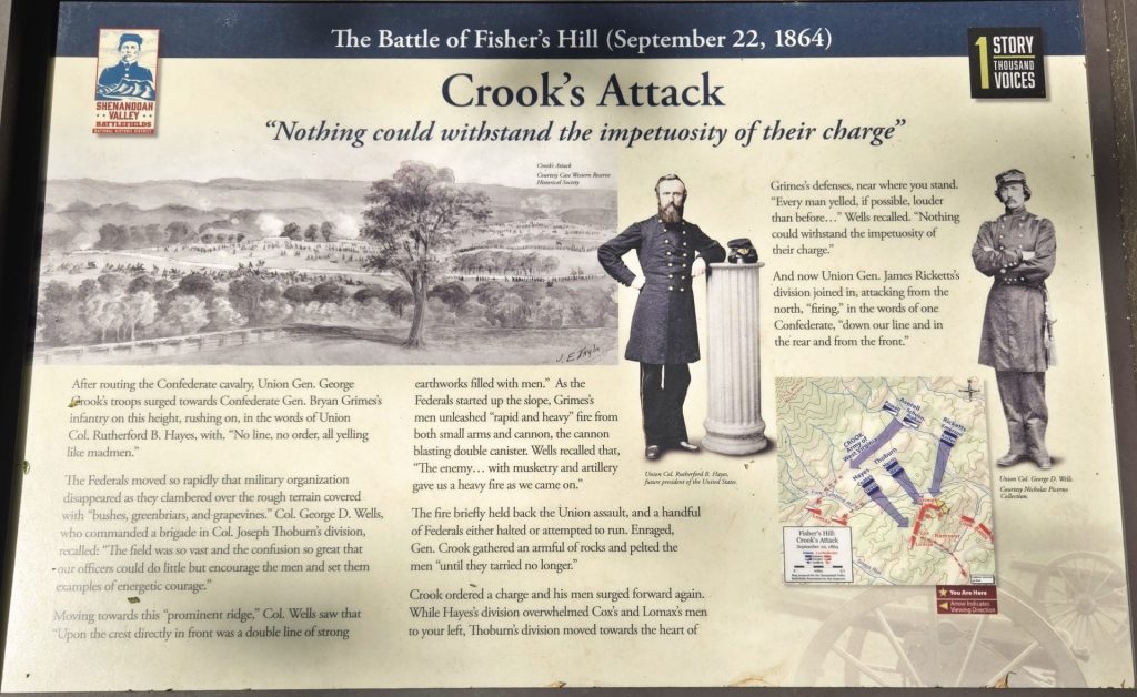 CROOK’S ATTACK WAR MEMORIAL PANEL