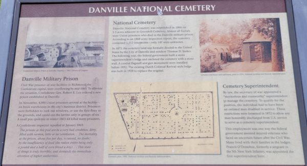 DANVILLE NATIONAL CEMETERY MEMORIAL PANEL II