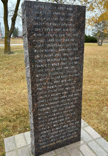 DENT ALL VETERANS MEMORIAL STONE B