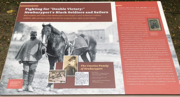 FIGHTING FOR “DOUBLE VICTORY” WAR MEMORIAL PANEL