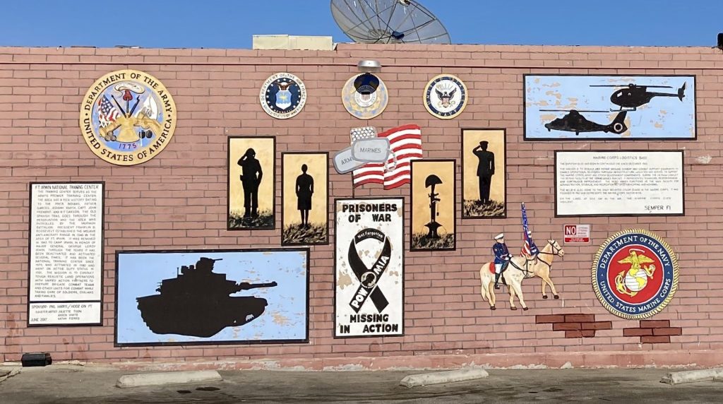 FT IRWIN NATIONAL TRAINING BASE MEMORIAL MURAL
