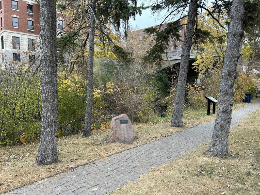 GEORGE WASHINGTON MEMORIAL TREE FERGUS FALLS