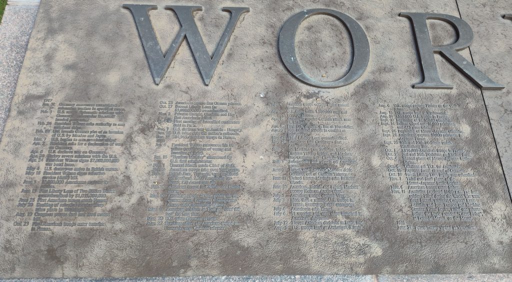 GEORGIA WORLD WAR I MEMORIAL STONE B