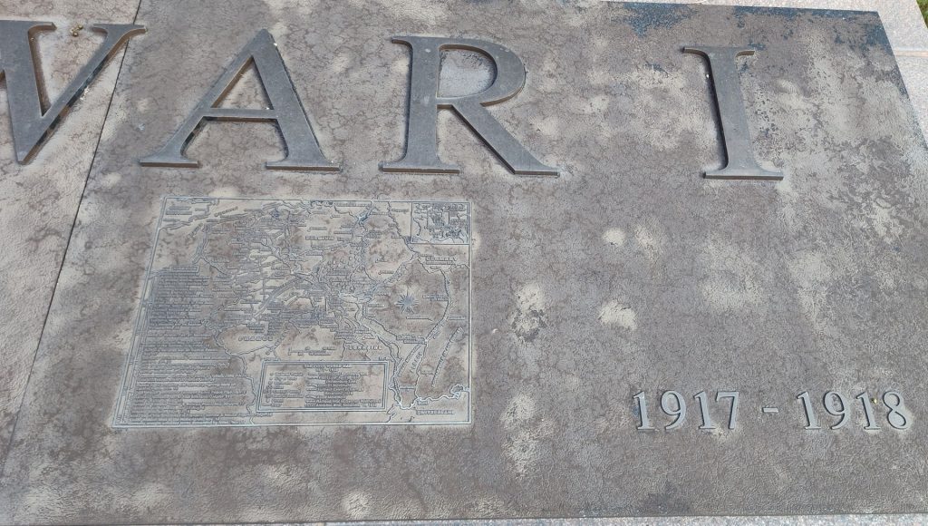 GEORGIA WORLD WAR I MEMORIAL STONE D