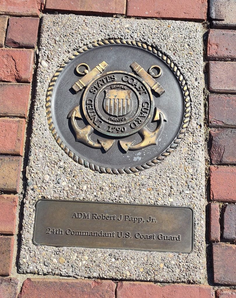 GRAND HAVEN MICHIGAN COAST GUARD CITY U.S.A. MEMORIAL PAVER C
