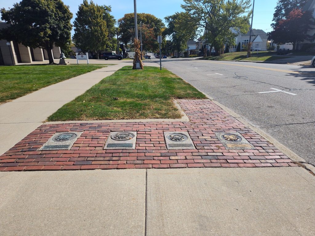 GRAND HAVEN MICHIGAN COAST GUARD CITY U.S.A. MEMORIAL PAVERS