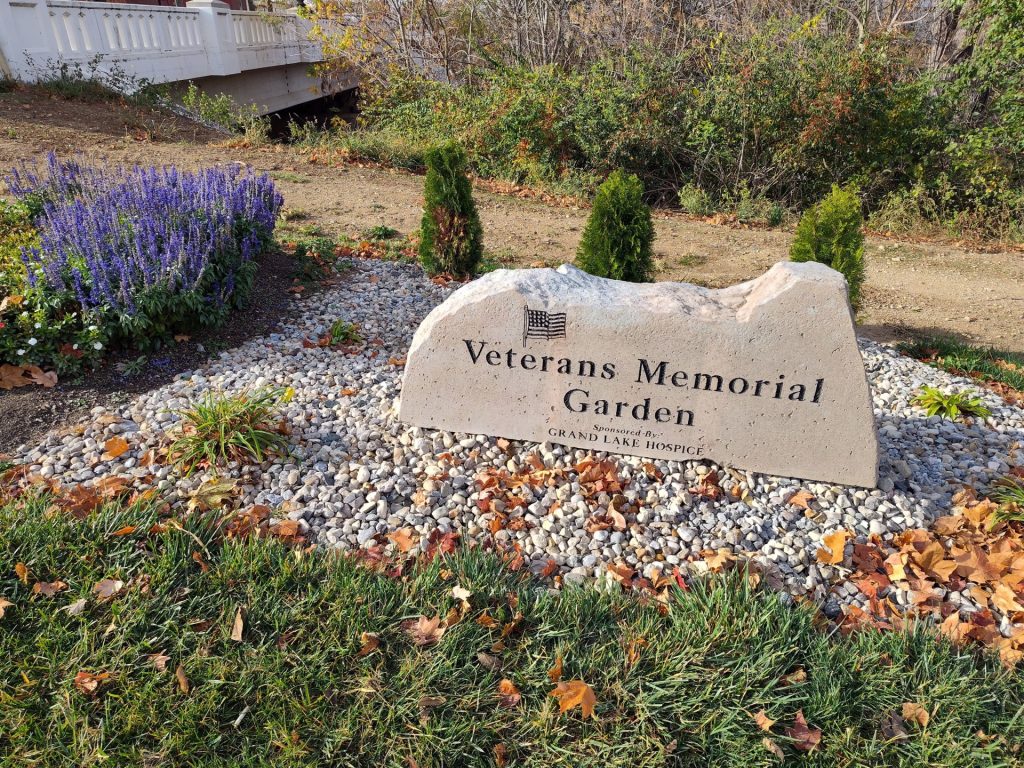 GRAND LAKE HOSPICE VETERANS MEMORIAL GARDEN