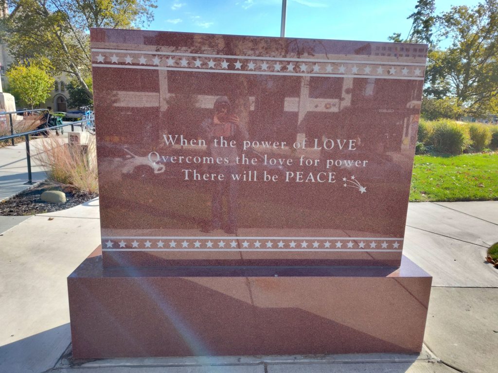 GRAND RAPIDS COMBAT WOUNDED VETERANS MEMORIAL BACK