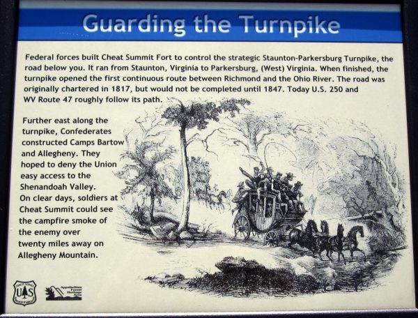 GUARDING THE TURNPIKE WAR MEMORIAL PANEL