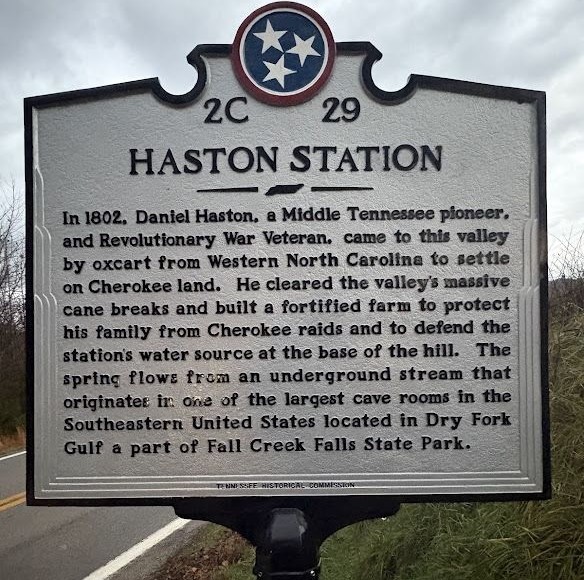 HASTON STATION REVOLUTIONARY WAR MEMORIAL MARKER