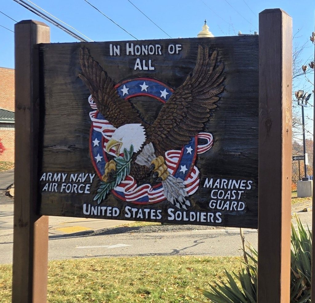 IN HONOR OF ALL UNITED STATES SOLDIERS MEMORIAL MARKER