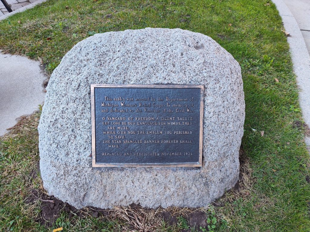 IN MEMORY OF THE VETERANS OF THE CIVIL WAR MEMORIAL