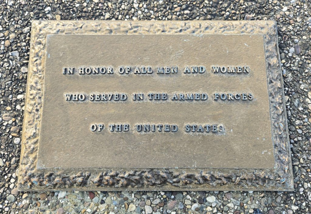 KENNEDY TOWNSHIP VETERANS MEMORIAL PLAQUE