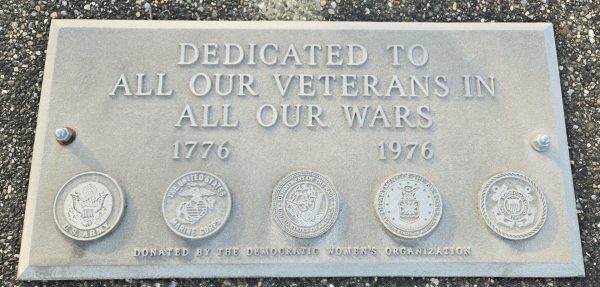 KENNEDY TOWNSHIP VETERANS OF ALL WARS MEMORIAL PLAQUE