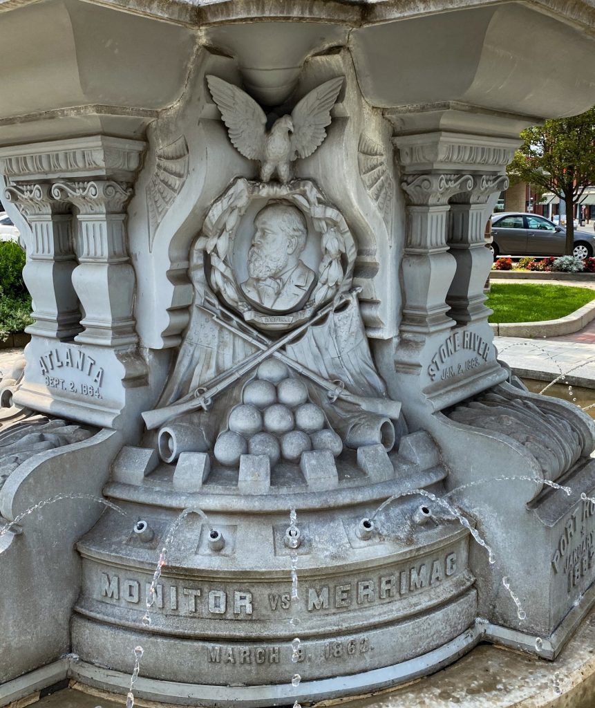 KENT COUNTY CIVIL WAR MEMORIAL AND FOUNTAIN STONE CARVING B