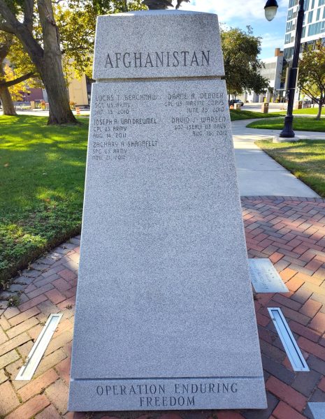 KENT COUNTY FALLEN HEROES WAR MEMORIAL SIDE B