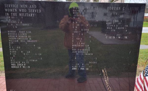 KIPTON-CAMDEN-HENRIETTA ROLL OF DECEASED WAR MEMORIAL STONE D