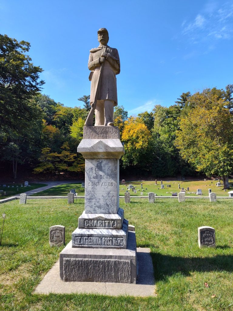 LAKE FOREST CEMETERY CIVIL WAR MEMORIAL