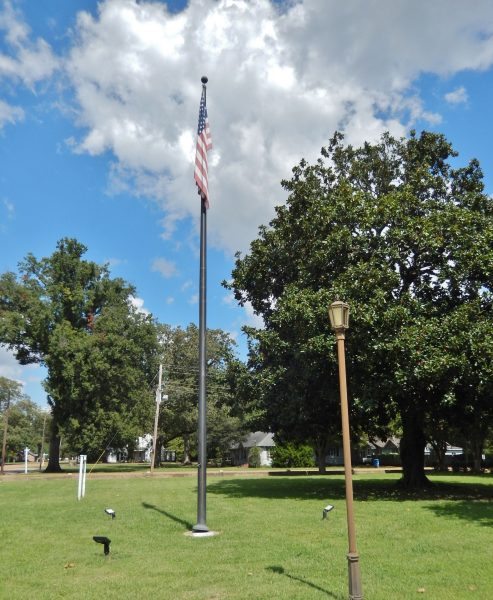 LIEUT. JOHN R. STAPLETON MEMORIAL FLAGPOLE