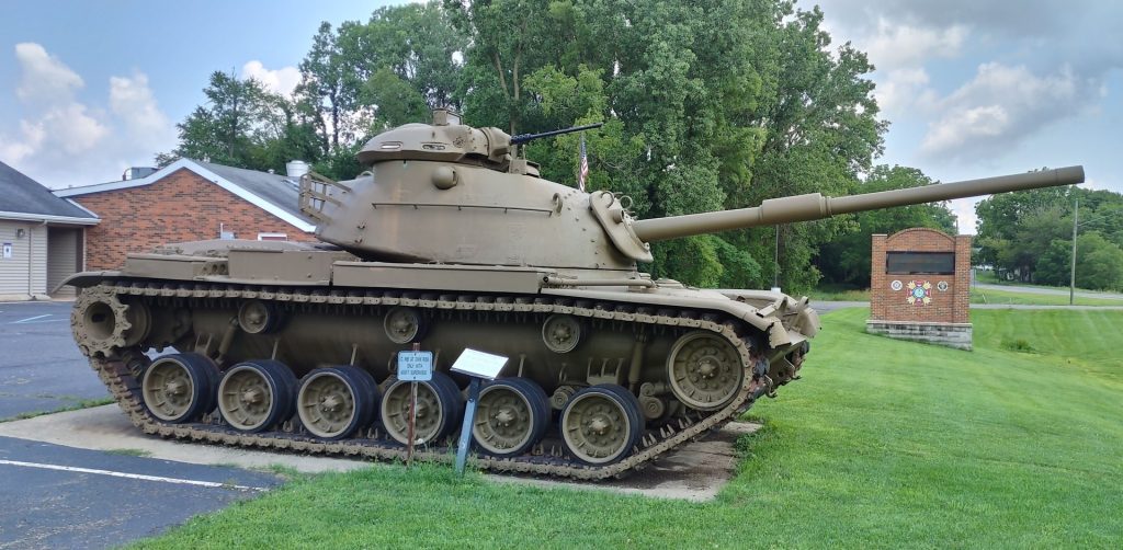 MARCELLUS M-60 MAIN BATTLE TANK MEMORIAL