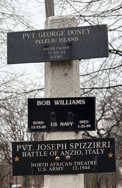 MCKINLEY PARK WORLD WAR II MEMORIAL PLAQUES