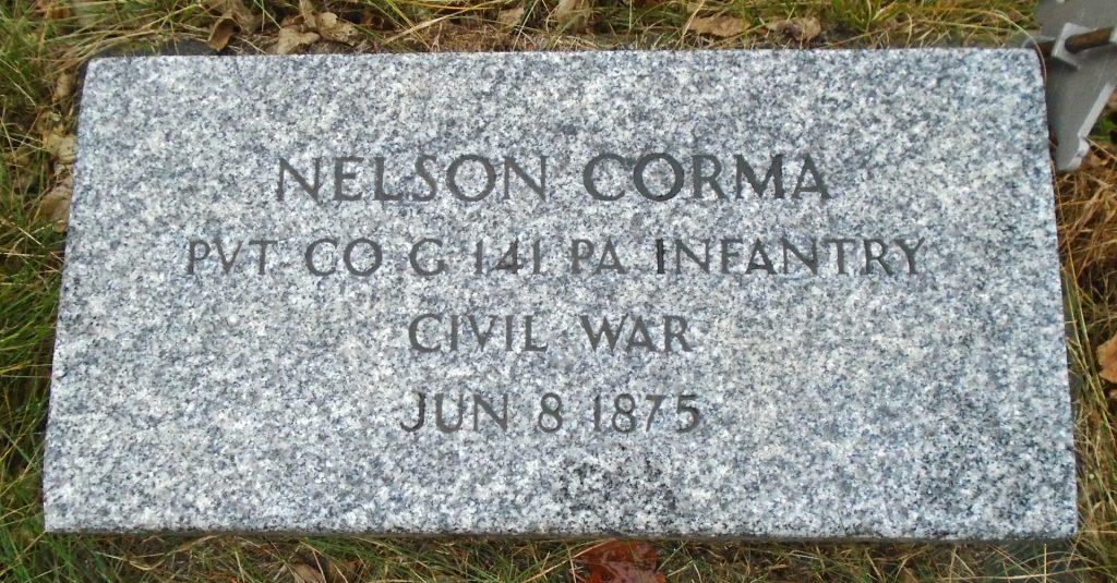NELSON CORMA WAR MEMORIAL TABLET