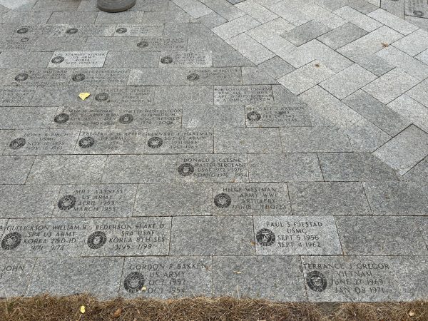 OTTERTAIL COUNTY WAR VETERANS MEMORIAL BRICKS SECTION C
