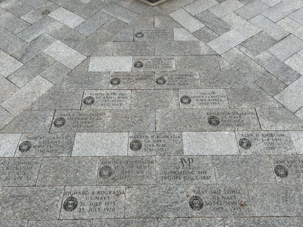 OTTERTAIL COUNTY WAR VETERANS MEMORIAL BRICKS SECTION D