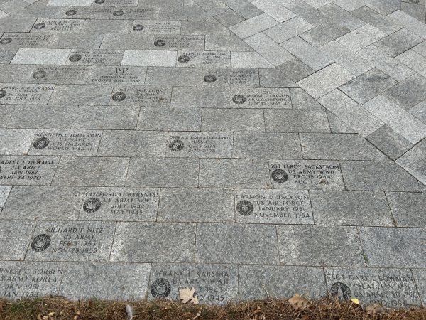 OTTERTAIL COUNTY WAR VETERANS MEMORIAL BRICKS SECTION F