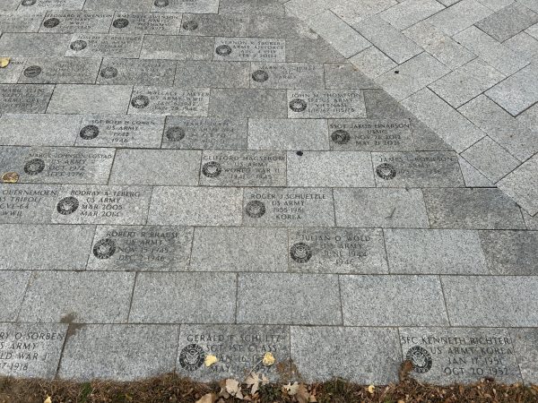 OTTERTAIL COUNTY WAR VETERANS MEMORIAL BRICKS SECTION L