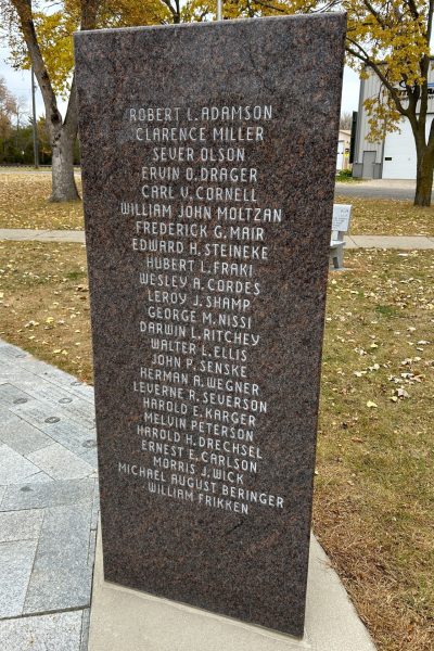 OTTERTAIL COUNTY WAR VETERANS MEMORIAL STONE H