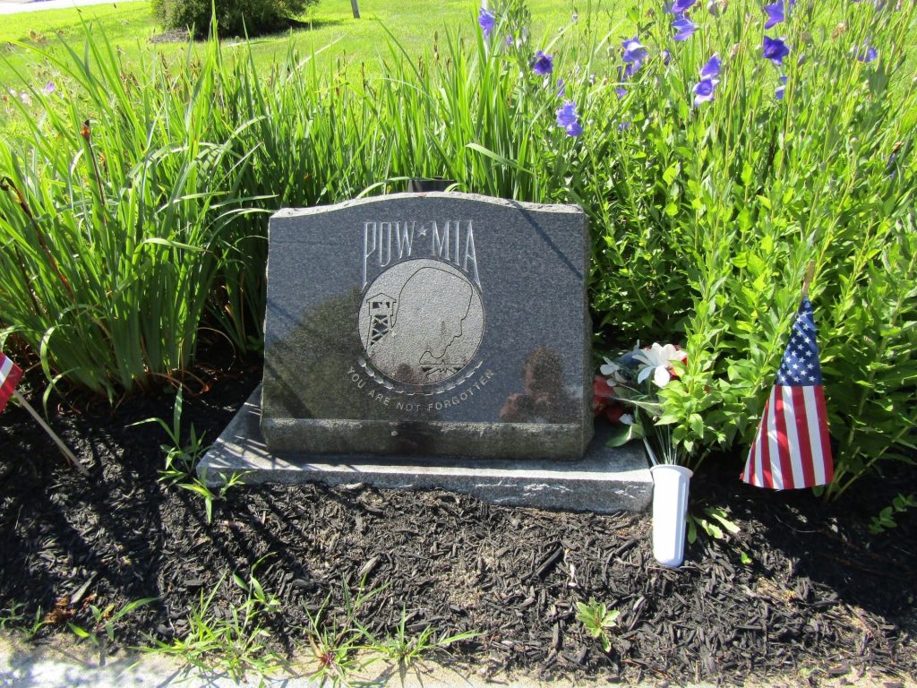 PARIS, MAINE VETERANS MEMORIAL POW MIA STONE