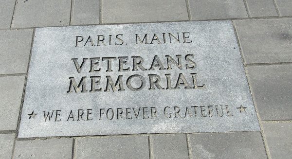 PARIS, MAINE VETERANS MEMORIAL PAVER