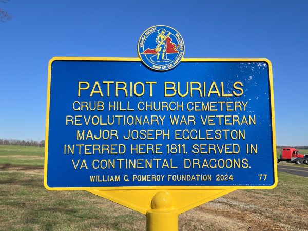 PATRIOT BURIALS GRUB HILL CHURCH CEMETERY REVOLUTIONARY WAR MEMORIAL MARKER