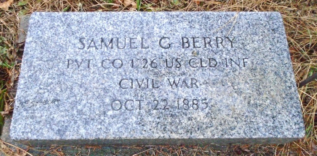 SAMUEL G BERRY WAR MEMORIAL TABLET